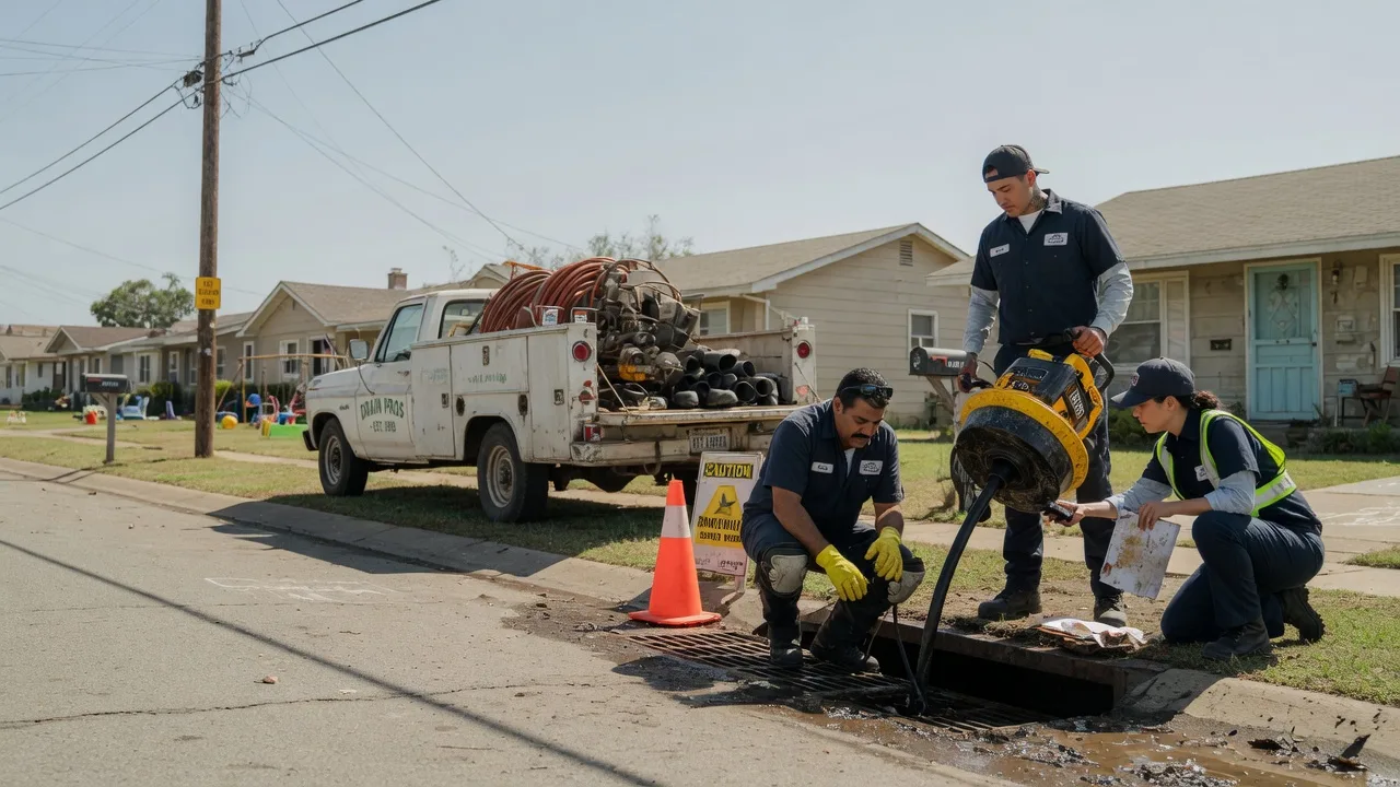 Drain Cleaning in Clint, TX near me